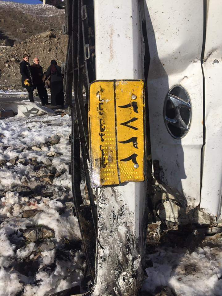 له‌ وه‌رتێ به‌ هۆى وه‌رگه‌ڕانى بارهه‌ڵگرێكه‌وه‌ هاووڵاتييه‌ك گيانى له‌ده‌ستدا 